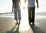 couple on beach